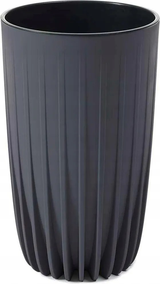 Virágtartó Kerti Erkélyes háztartási virágtartó műanyag 42 cm magas utántöltő