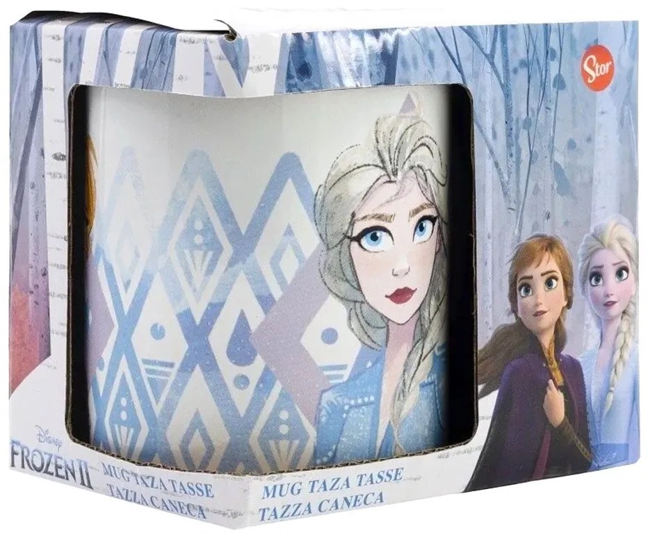 Disney Jégvarázs Elements porcelán bögre 325 ml Díszdobozban
