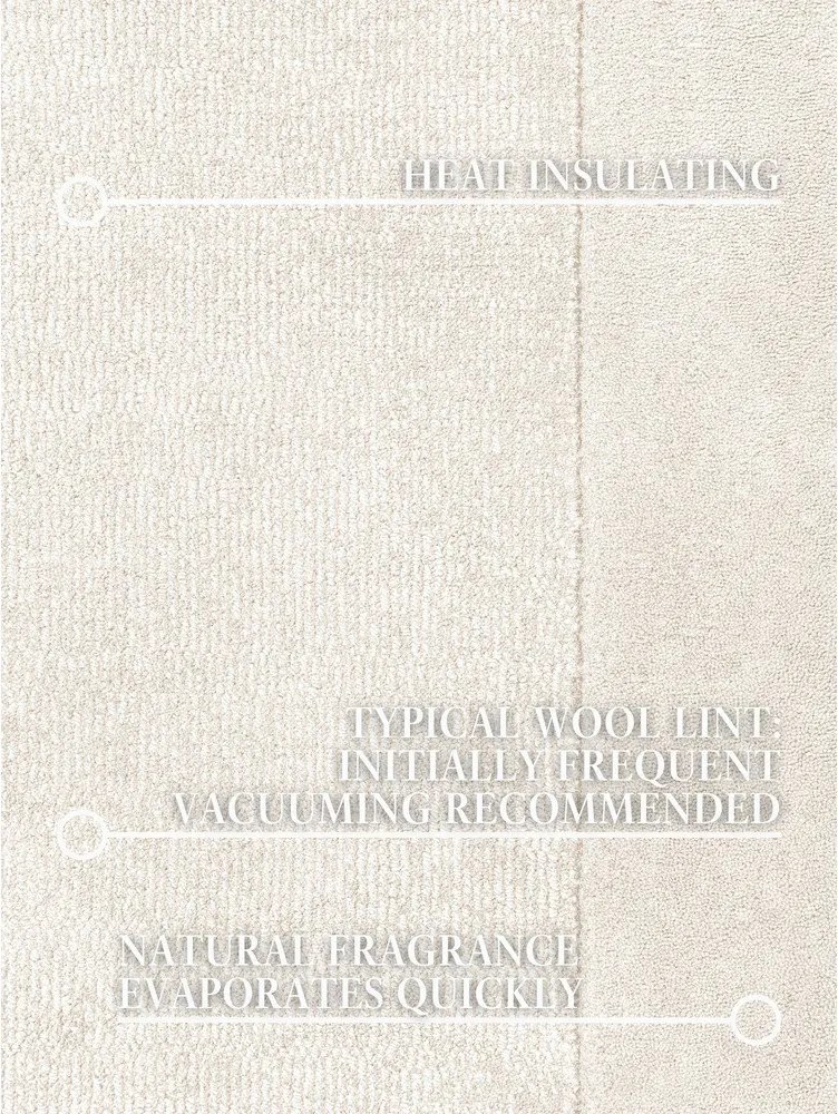 Krémszínű kézi szövésű gyapjúkeverék szőnyeg 80x150 cm Kari – Villeroy&amp;Boch