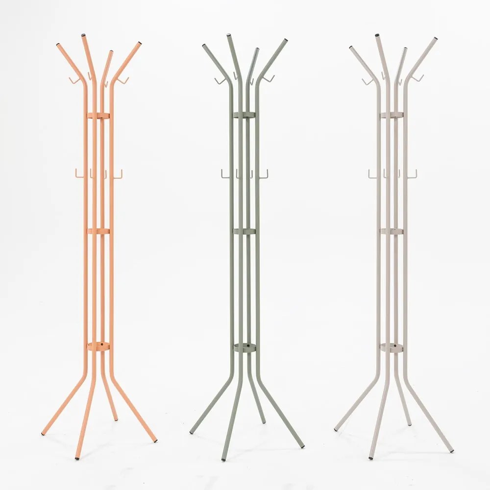 Zöld-szürke fém fogas Jessy – Spinder Design