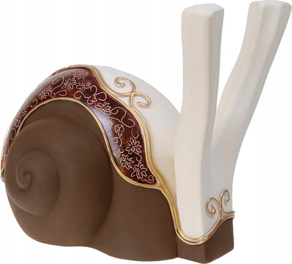 Csiga Figura Bordó Ajándék figura