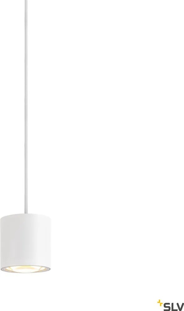 SLV 1004673 OCULUS Hengeres Függesztett Lámpa Fehér, Átlátszó LED IP20