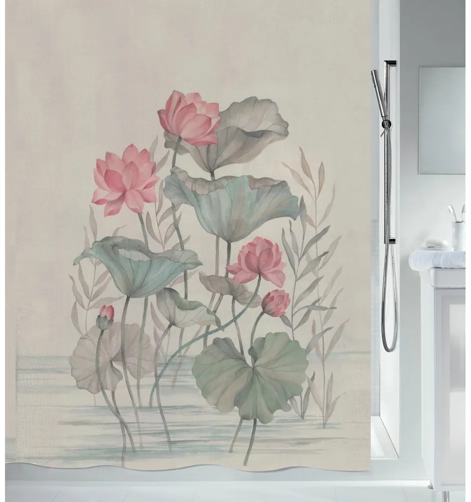 Zuhanyfüggöny 180x200 cm Jaya – Spirella