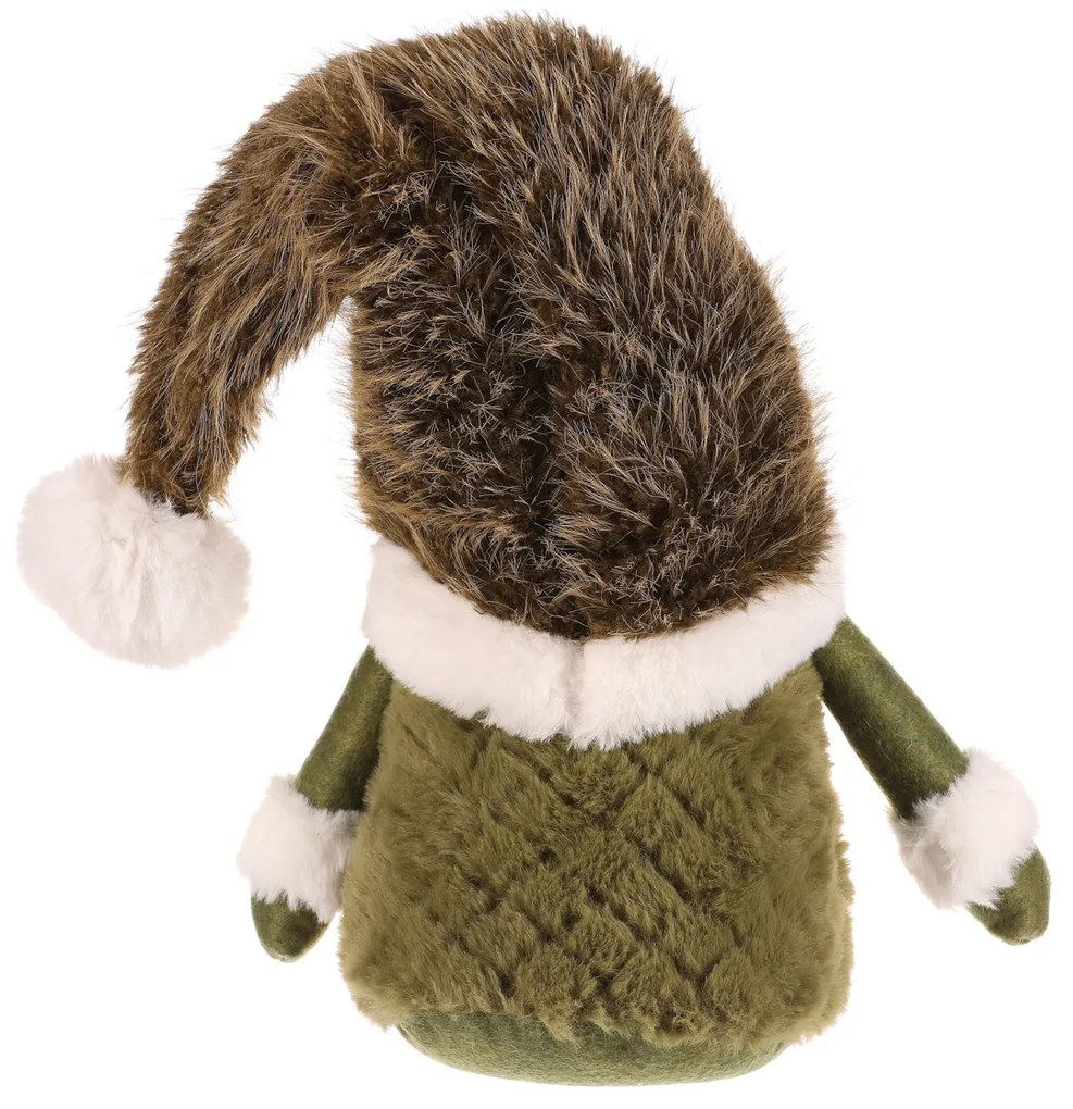 Karácsonyi dekoráció Tündér álló, magasság 30 cm, zöld/fehér, 30 cm