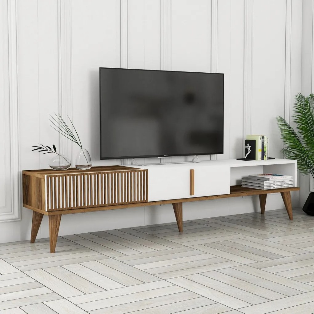Milan Alt - Walnut, White