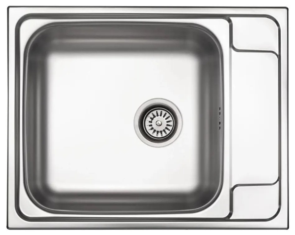 Deante ZEO_011B - Mosogató SOUL 50x63 cm szatén