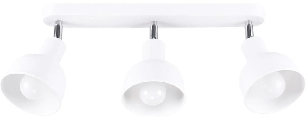 Sollux SL.1315 - Spotlámpa ELBA 3xE27/15W/230V fehér