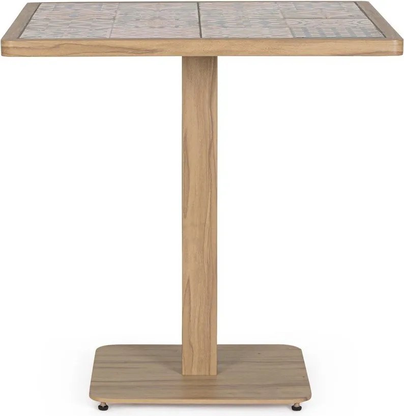 Acél kerti kisasztal 73x73 cm Kalimera – Bizzotto