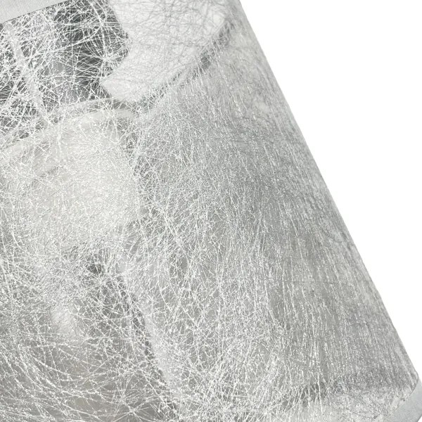 Láncos csillár ROSA 5xE27/60W/230V fekete/szürke