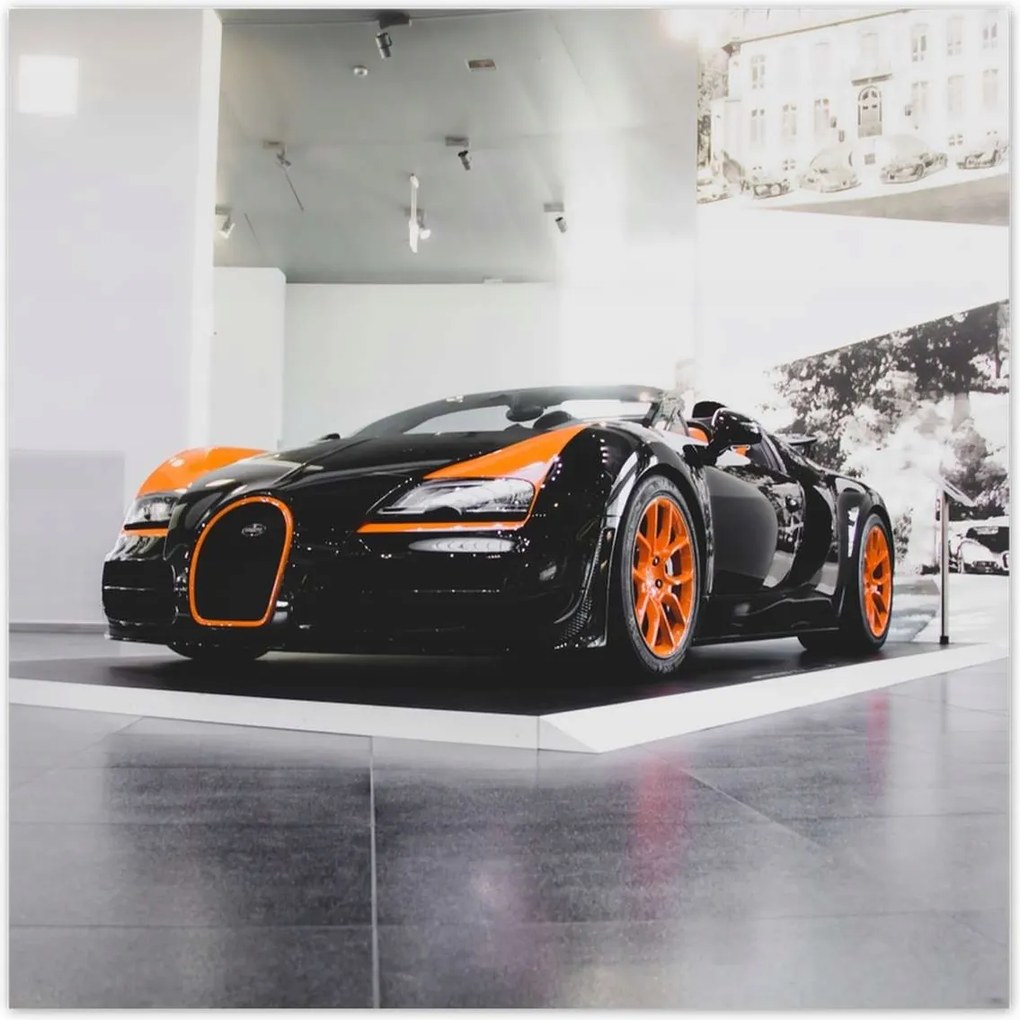 Poszterek 140x140 Bugatti Autó