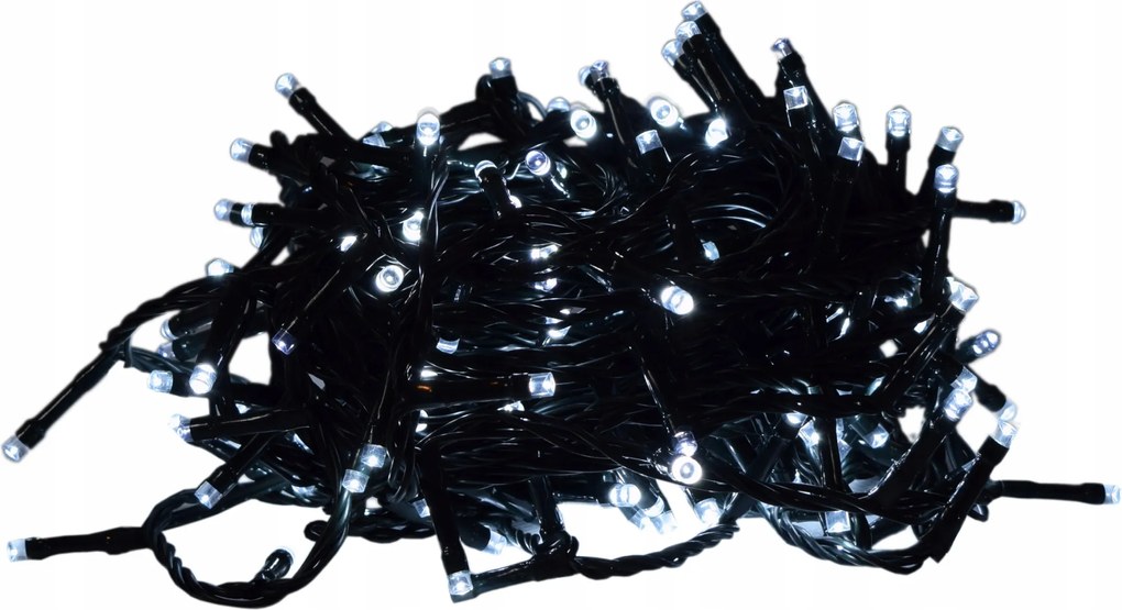 Karácsonyfa lámpák 200led flash hideg fehér