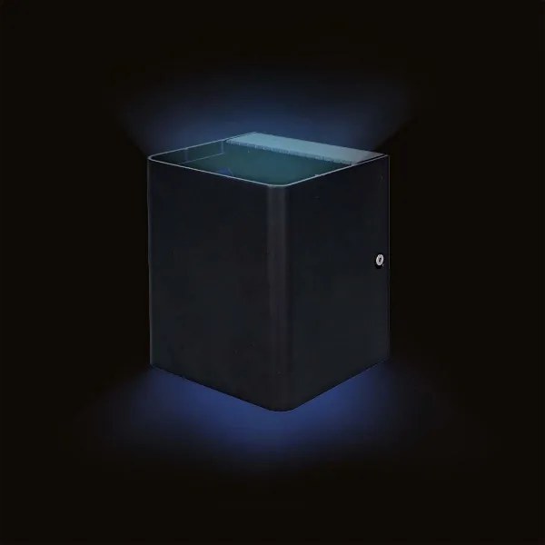 Nedis ZBLOW10RGBW - LED RGBW dimmelhető kültéri lámpa LED/12W/230V IP65 Wi-Fi Tuya fekete