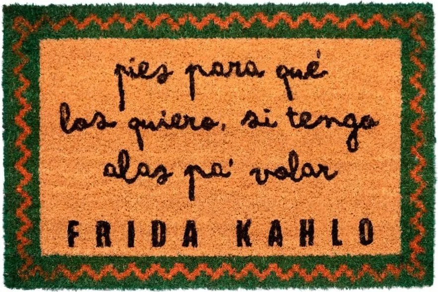 Frida Kahlo lábtörlő cipőkhöz
