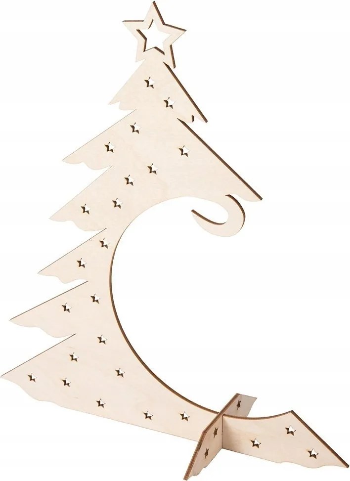 Nagy Karácsonyfa Bomba Állvány csillag dekoráció