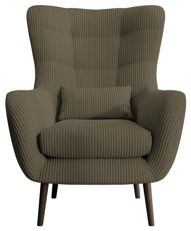 Fotel Veneza 2  (oliva + fekete). 1099285