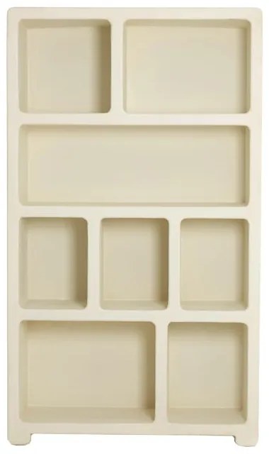 Bézs könyvespolc 110x190 cm Nahua – Light &amp; Living