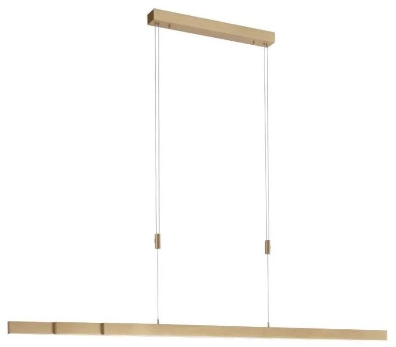 Paul Neuhaus 2568-60 - LED dimmelhető csillár zsinóron ADRIANA LED/14W/230V réz