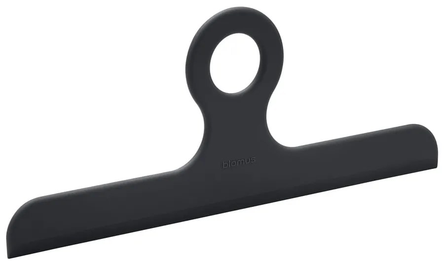 Fekete vízlehúzó tartóval 27 cm Kapi – Blomus