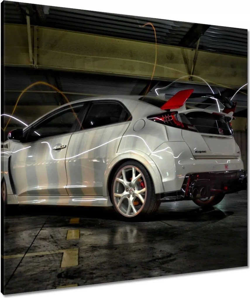 Vászonkép 80x80 Honda Civic Sportautó