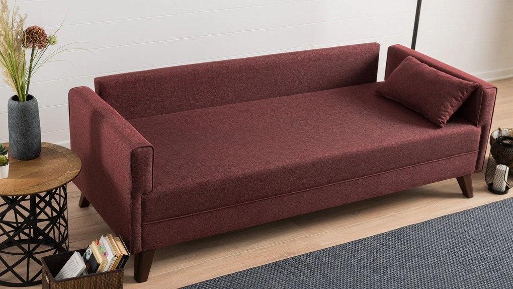 3 személyes kanapé Bella Sofa For 3 Pr - Bordó