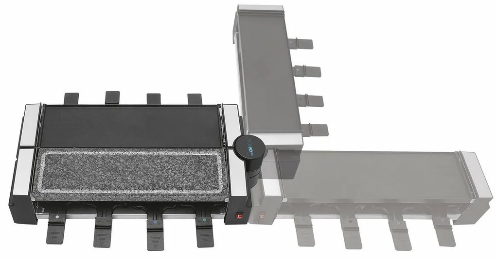 Clatronic RG 3678 raclette grill 2in1