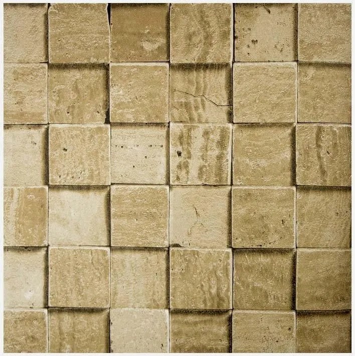 3D vinil tapéta kocka geometrikus beton