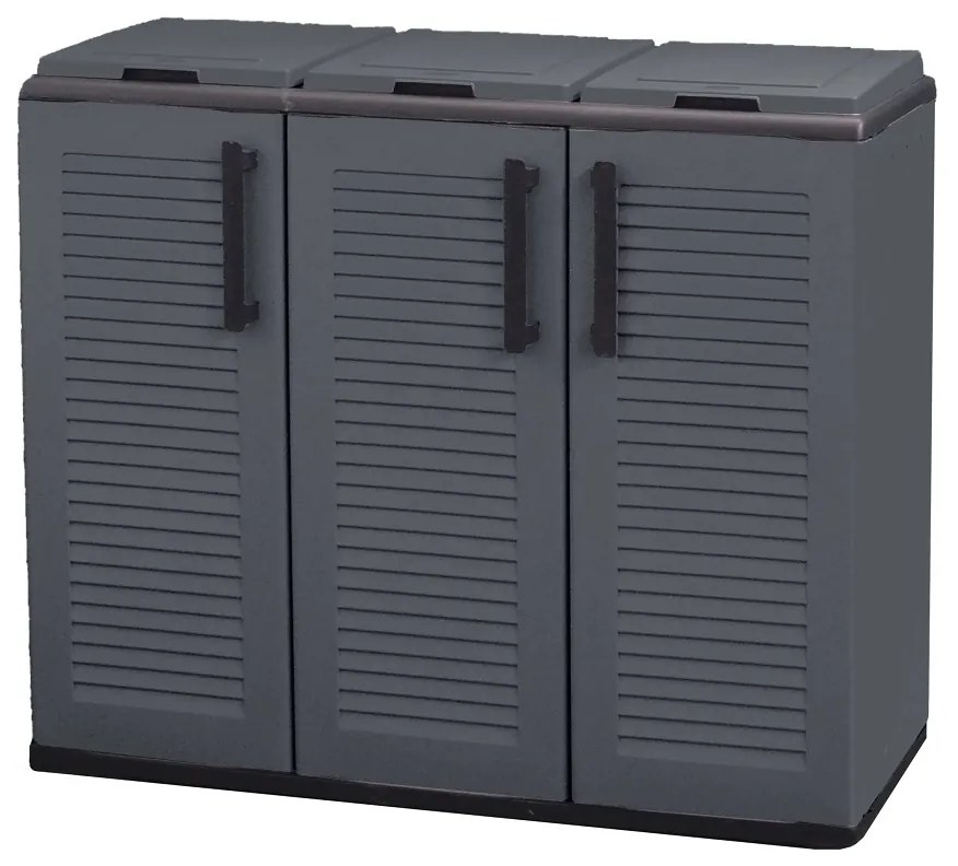 ARTPLAST EASY szortírozott hulladékszekrény, 3 ajtó