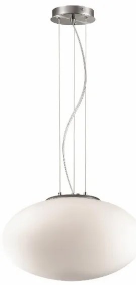 Ideal Lux - Csillár zsinóron CANDY 1xE27/42W/230V átm. 40 cm fehér