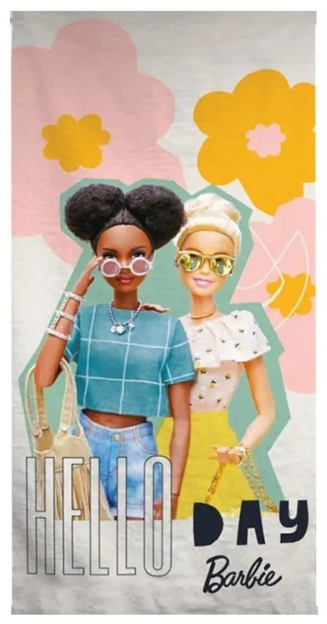 Barbie Hello fürdőlepedő, strand törölköző 70x140cm (Fast Dry)