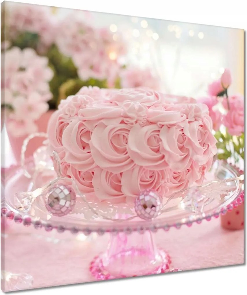 Vászonkép 60x60 Nőnap Ajándék Love