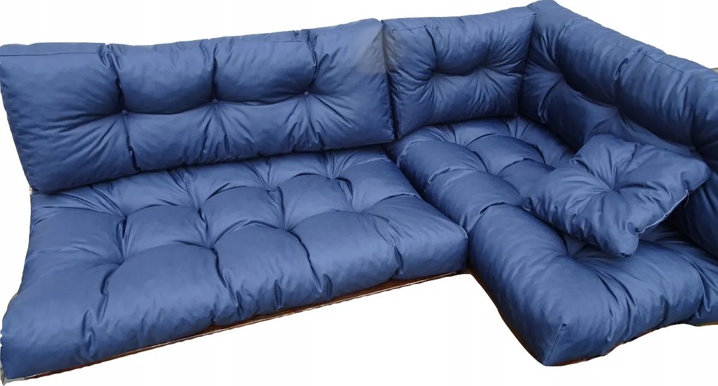 Párna két Raklapra kpl 6 db Sötétkék Step