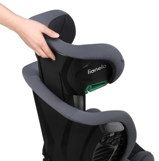 Lionelo - IGO i-Size autósülés 100-150 cm Szürke grafit