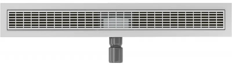 Mexen Flat M33 rozsdamentes acél zuhanytálca 60 cm, rozsdamentes acél, 1033060-15