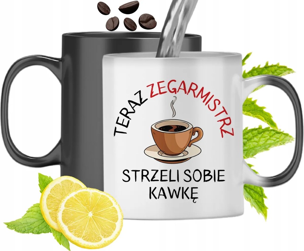 Mágikus Bögre Óramesternek Színváltós, fényképes nyomtatással