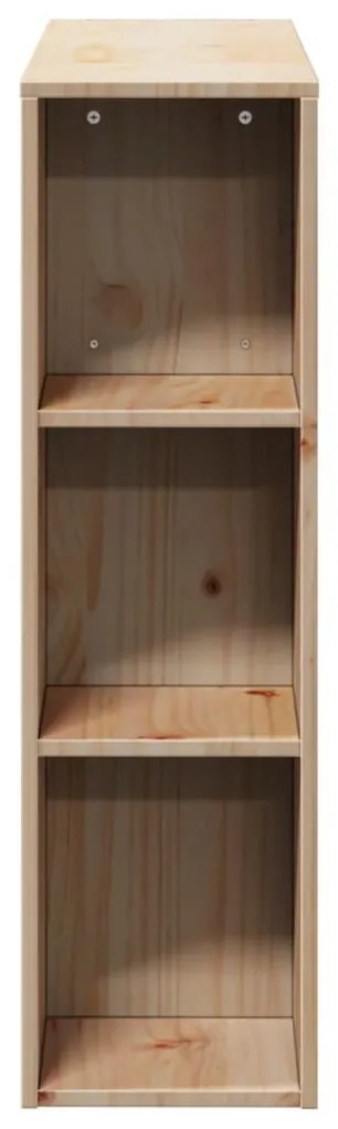 tömör fenyőfa fejtámla tárolóval 90 cm