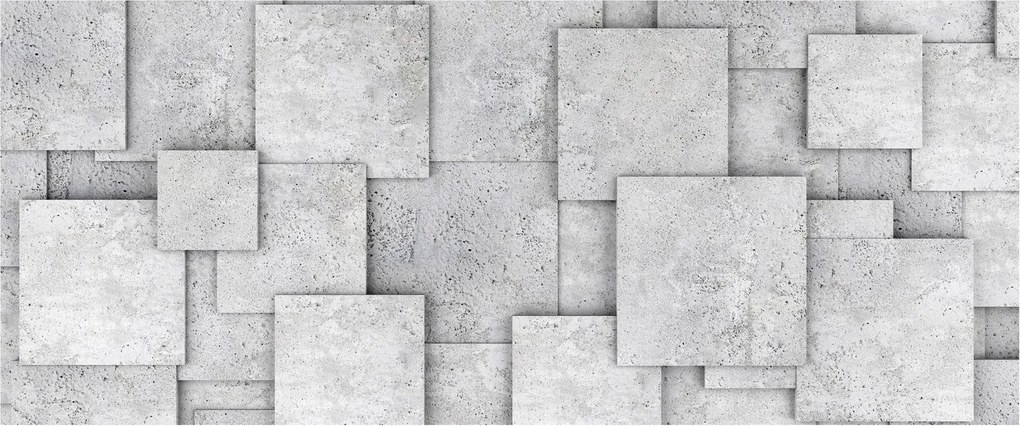 Kép - Betoncsempék absztrakciója (120x50 cm)