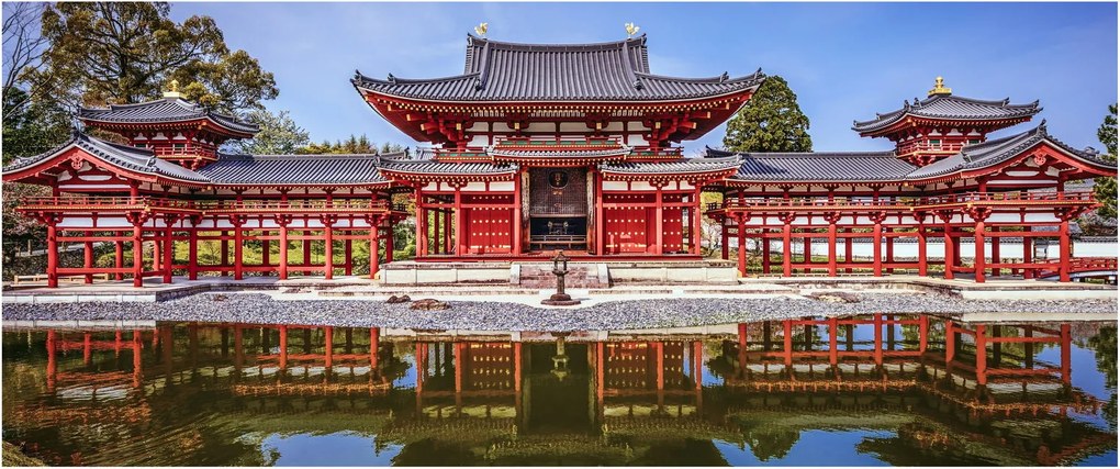 Kép - Buddhista templom (120x50 cm)