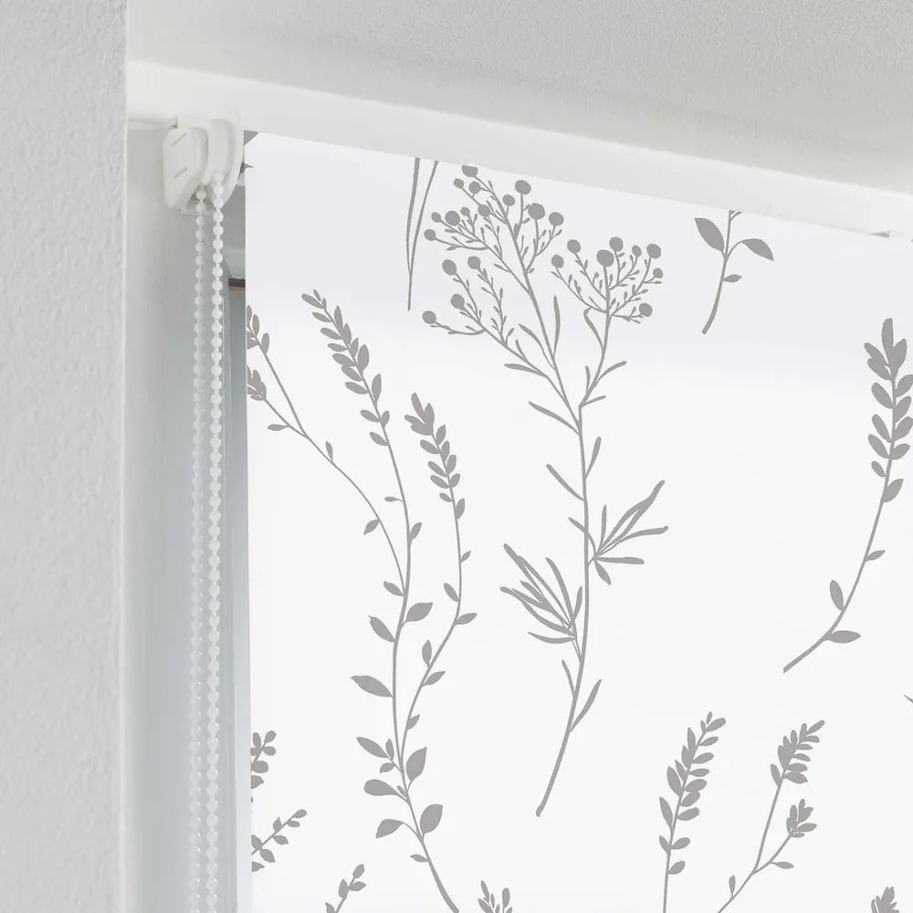 Fehér textil roló 90x180 cm Forelista – douceur d'intérieur