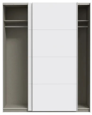 KARO gardróbszekrény 170x210 cm fehér