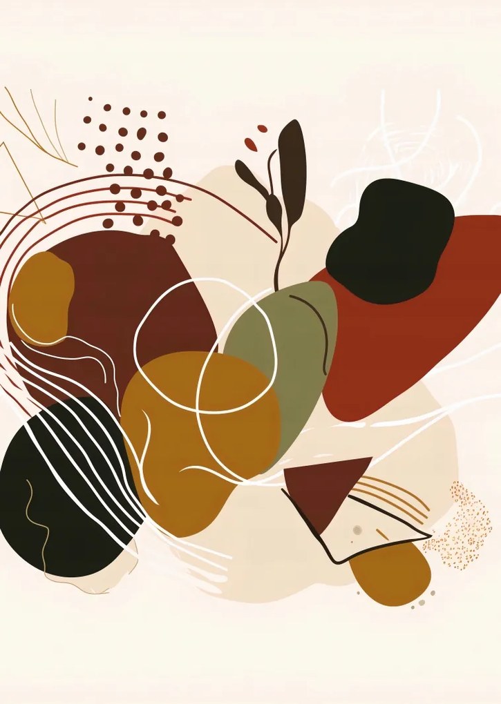 Poszter 64x90cm Organikus kitörés