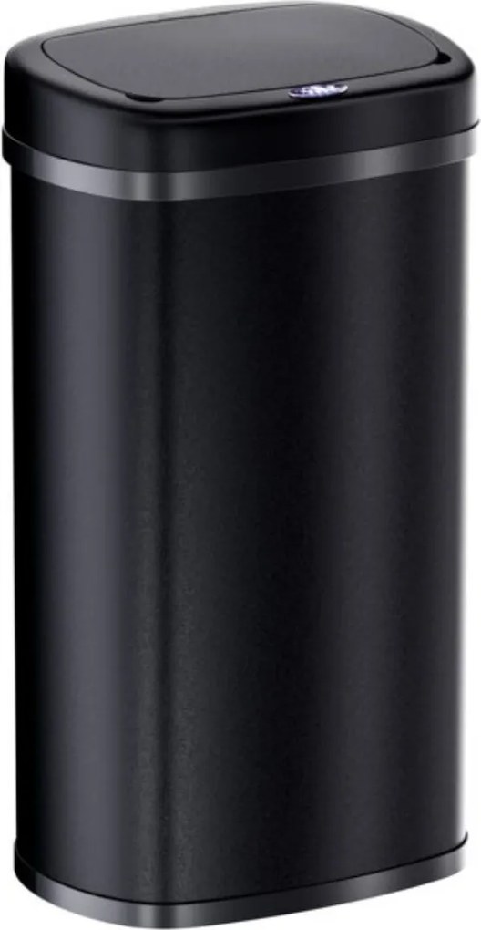 DEUS szenzoros hulladékgyűjtő, 58 literes, fekete Jurhan