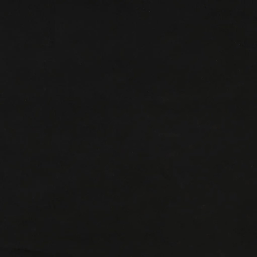 fekete kerek bársonyülőke tárolóval 31 x 37 cm