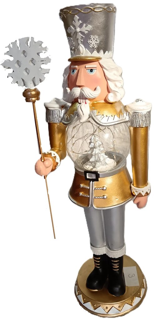 Nagy 50 Cm Karácsonyi Diótörő Figura Fából Magyar Huszár Több Színben Karácsony Led -l Tökéletes Ajándék Karácsonyra