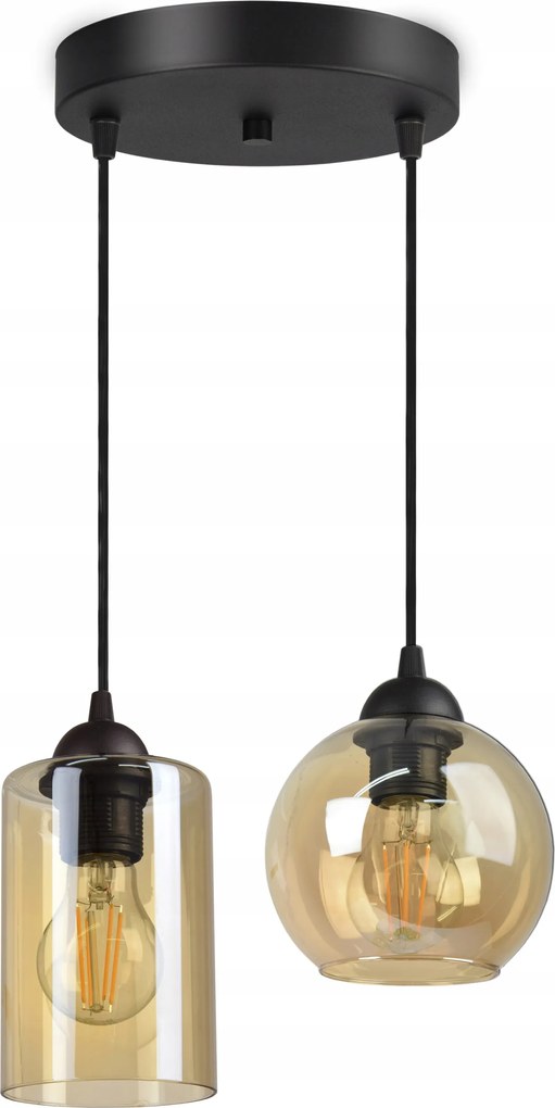 Üveg Függő Lámpa Plafon Geometrikus lámpabúrák