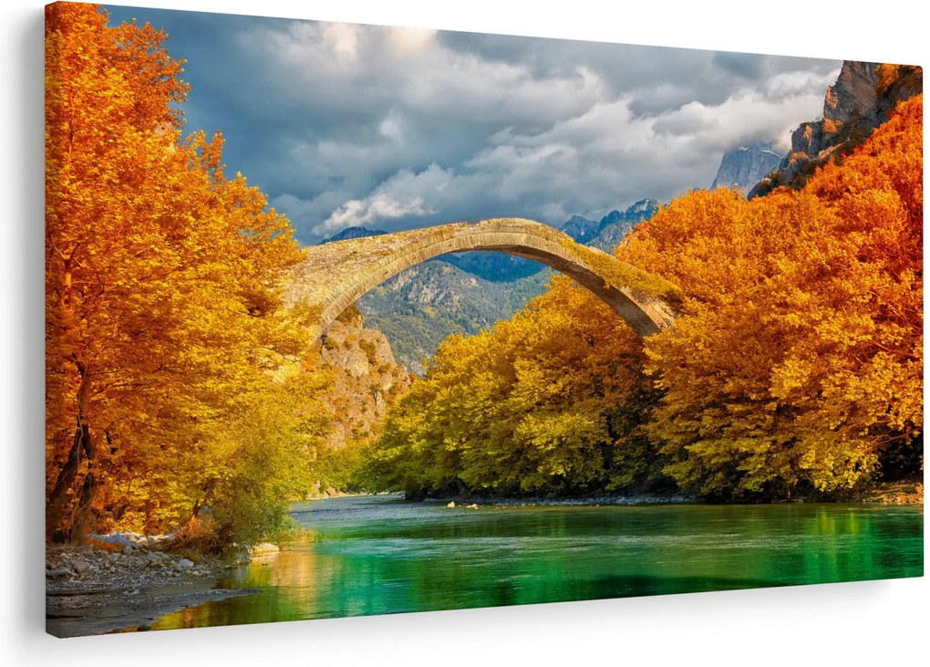 Kép - Konitsa híd (90x60 cm)