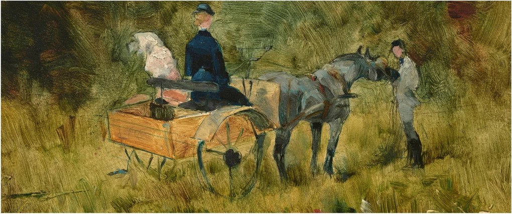 Kép - Henri de Toulouse-Lautrec, The Trap, reprodukciók (120x50 cm)