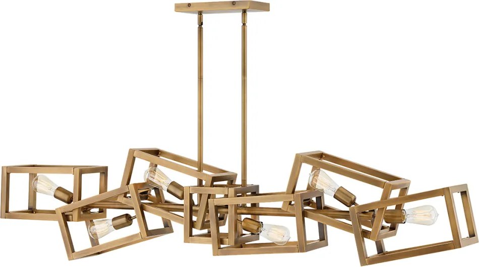 ELSTEAD QN-ENSEMBLE6-BB ENSEMBLE Modern Led Függesztett Lámpa Csiszolt Bronz E27 IP20