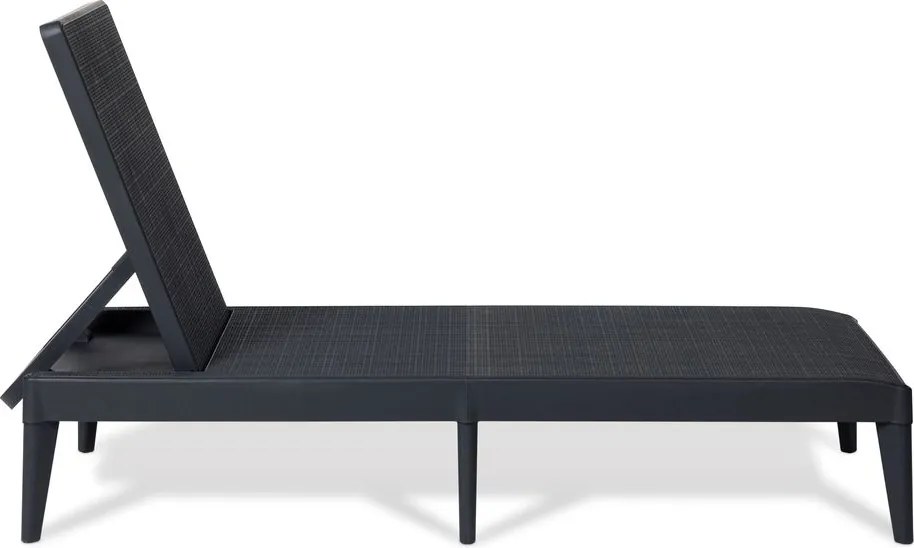 TOOMAX Műanyag kerti napozóágy SIROLO grafit