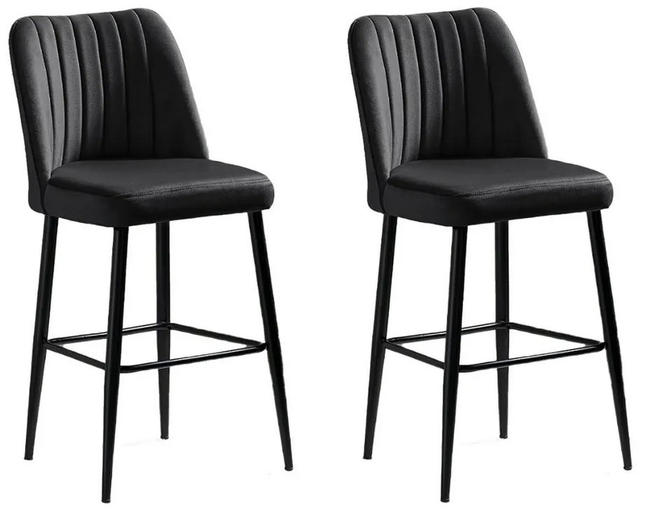Vento Anthracite bárszék szett, 2 db, 2 db
