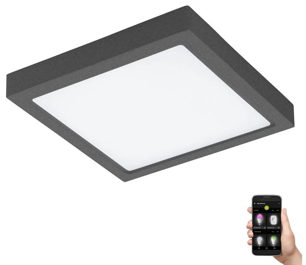 Eglo Eglo 33578- LED dimmelhető fürdőszobai lámpa ARGOLIS-C 22W/230V IP44 antracit EG33578